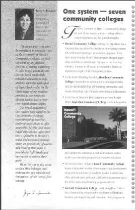 Community Colleges 1998-200 Report