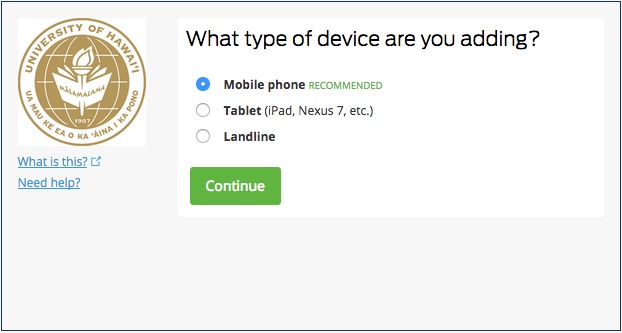 What device type are you adding?