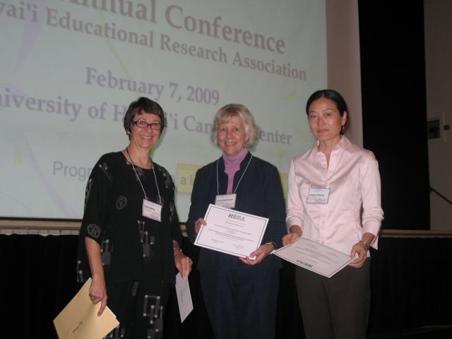 Distinguished Paper Recipients, 2009 HERA