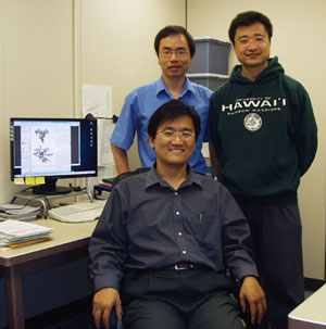 picture of Albert S. Kim, PhD and students