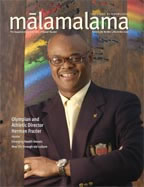 Malamalama cover with Herman Frazier November, 2004 Vol. 28 No. 3
