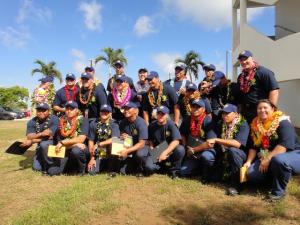 Honolulu's class of 2012 FIRE recruits. 