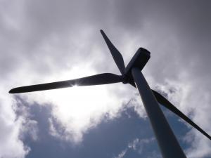 Wind power will contribute to Hawaii's goals for renewable energy. Credit: John Cole, HNEI.
