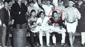 UH Manoa student Charly Kinoshita, circled, in a 1968 Kappa Epsilon Theta photo in Ka Palapala.