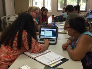 Environmental Law Clinic students work with Native Hawaiian community members on water rights.