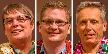 3 headshot of the 2014 recipients of the Regents’ Medal for Excellence in Research