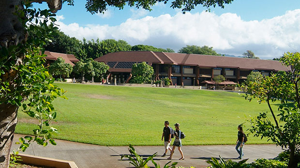 The Great Lawn at Kapiolani Community College