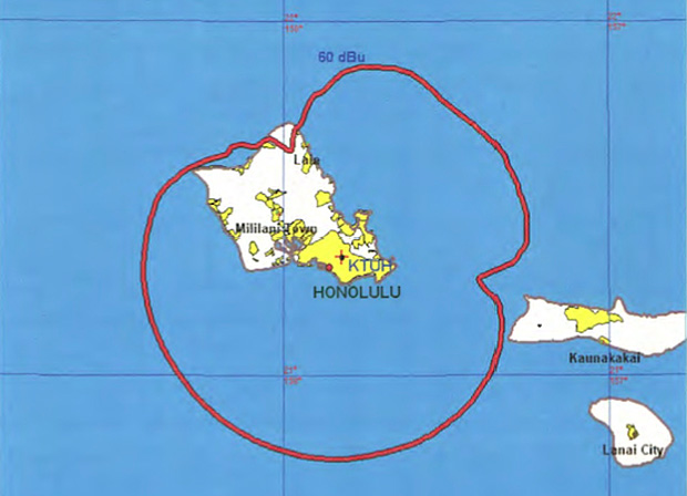 map of Oahu
