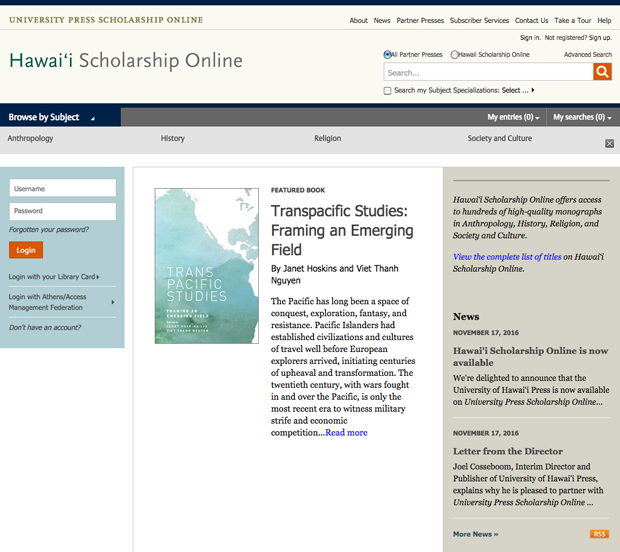 hawaii-scholarship-online homepage