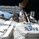 Space station high-energy physics experiment results