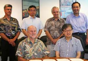Deans and faculty from U H Manoa and Tohoku University