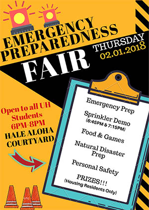 Emergency Preparedness Fair flyer