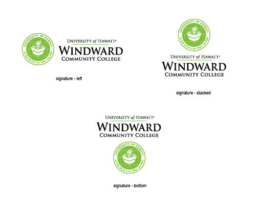 Examples of Windward Community College signatures