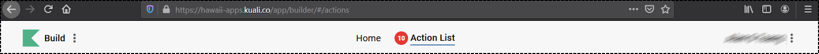 Return to a saved form navigation