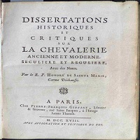 image of title page in french about dissertations