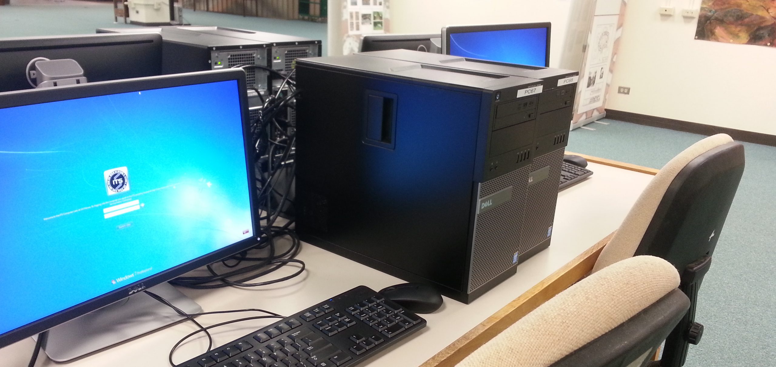 Computers in the Hamilton CLIC Lab