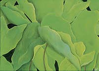 painting of leaves