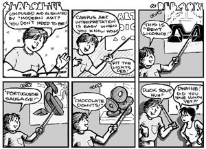 Deb Aoki comic strip