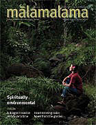 Malamalama cover of girl looking meditative in the forrest, Sept., 2007 Vol. 32 No. 3
