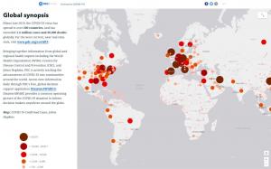 PDC’s interactive map services present a snapshot of the COVID-19 situation in near real-time.