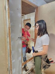 Carpentry training at Honolulu CC.
