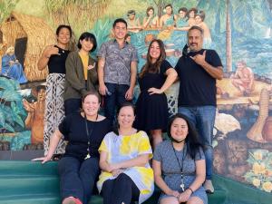 The team from the University of Hawaiʻi Center for Indigenous Innovation and Health Equity.