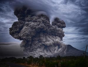 Mount Sinabung, Indonesia. Credit: Yosh Ginsu via Unsplash.