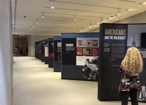 “Americans and the Holocaust” exhibit at the U.S. Holocaust Memorial Museum in Washington, DC.