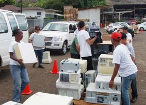 Staff will be on-hand to assist with unloading of all ewaste.