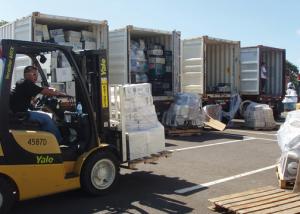 All equipment shipped off-island for earth-friendly recycling.
