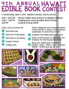Edible Book flier