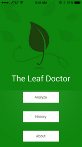The Leaf Doctor app