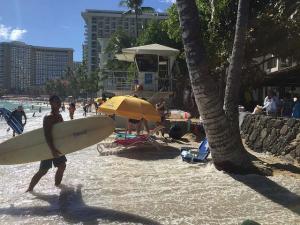King tides, Waikiki, 2017