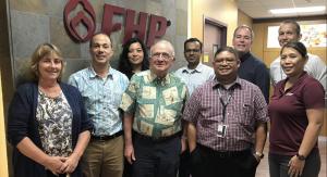 The UH Cancer Center Minority/Underserved NCORP team visited FHP Health Center in Guam (see full caption in release).