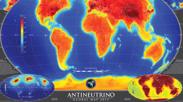 Antineutrino Global Map 2015