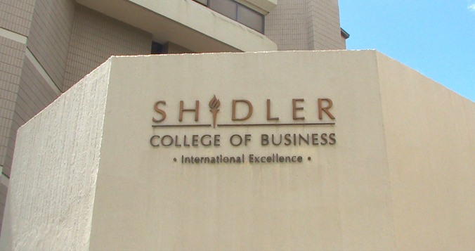 signage on business building