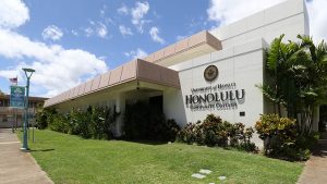 Exterior of Honolulu Community College building