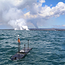 Seafaring robots help UH Hilo researchers study lava entering ocean