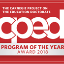 College of Education doctoral program earns national award