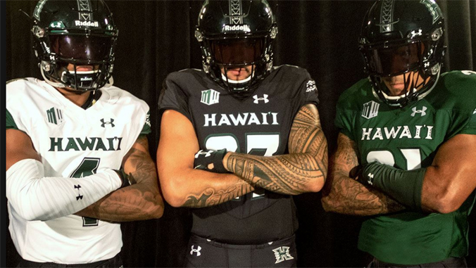 Hawaii Football New Uniform Reveal 