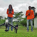 UH Hilo researchers use drones to aid lava monitoring