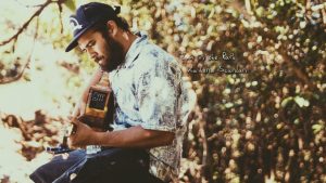 man playing guitar