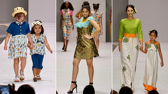 Adult and child models in student designs