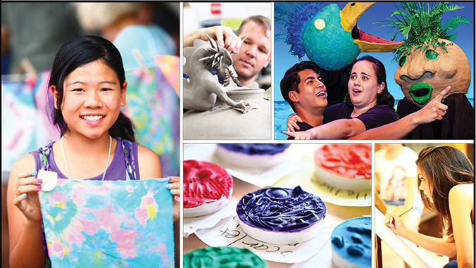 poster of people creating art