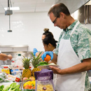 Team meets cuisine at Kapiʻolani CC