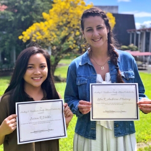 Jessica Valdez and Lilia Anderson-Murray