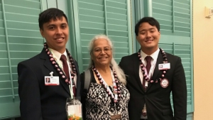 Students at HOSA