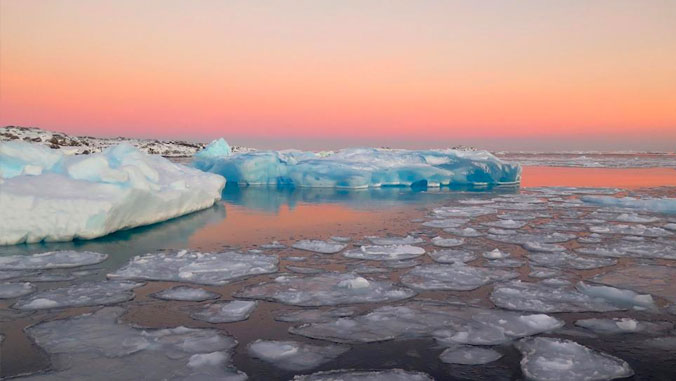 Small icebergs