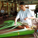 UH students thatch, fish, dance at first Palau field school