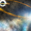 Black hole shreds star, UH astronomer on discovery team